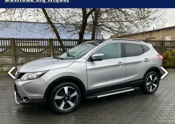 Nissan Qashqai cena 62400 przebieg: 108154, rok produkcji 2016 z Poznań małe 121